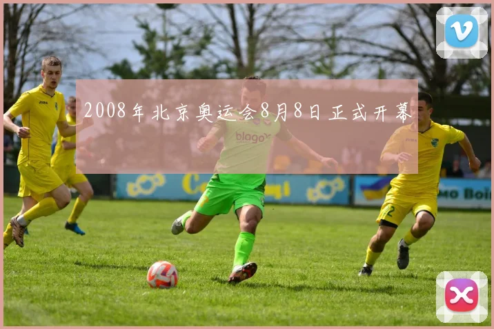 2008年北京奥运会8月8日正式开幕