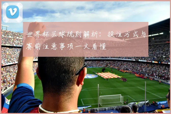 世界杯买球规则解析:投注方式与赛前注意事项一文看懂